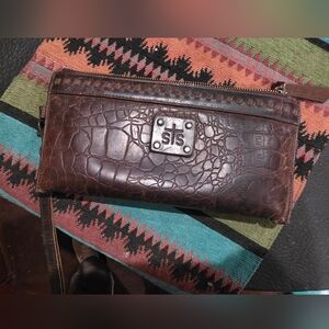 STS Leather Wristlet